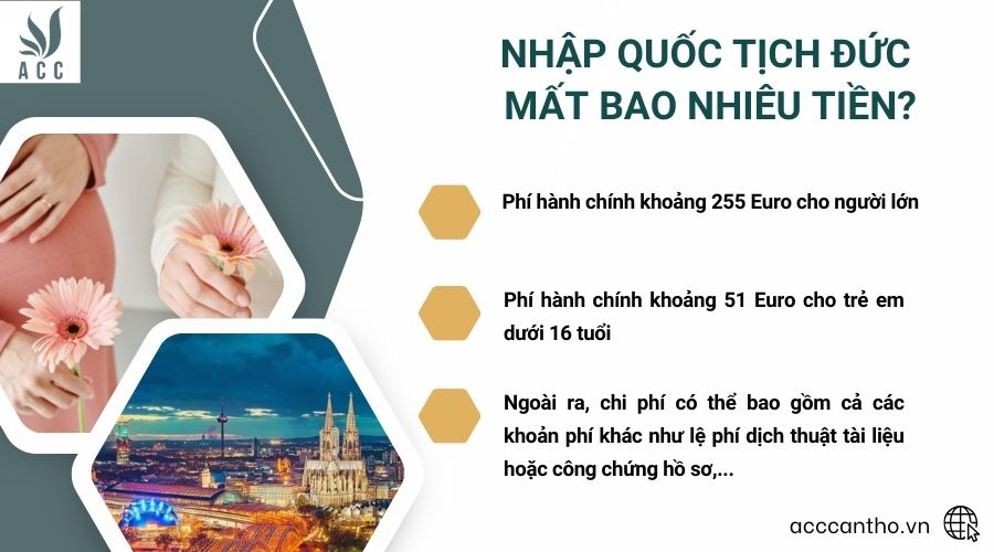 Nhập quốc tịch Đức mất bao nhiêu tiền