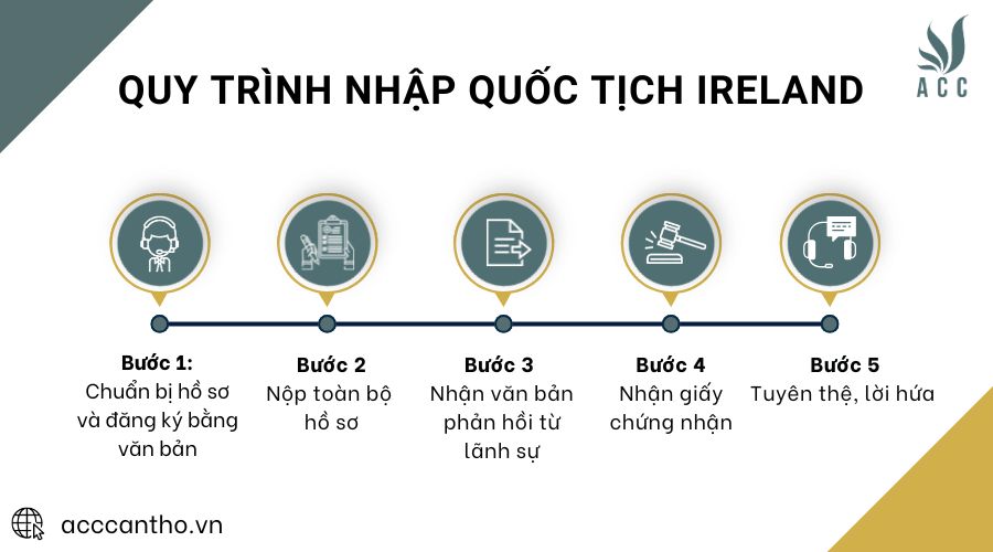 Quy trình nhập quốc tịch Ireland