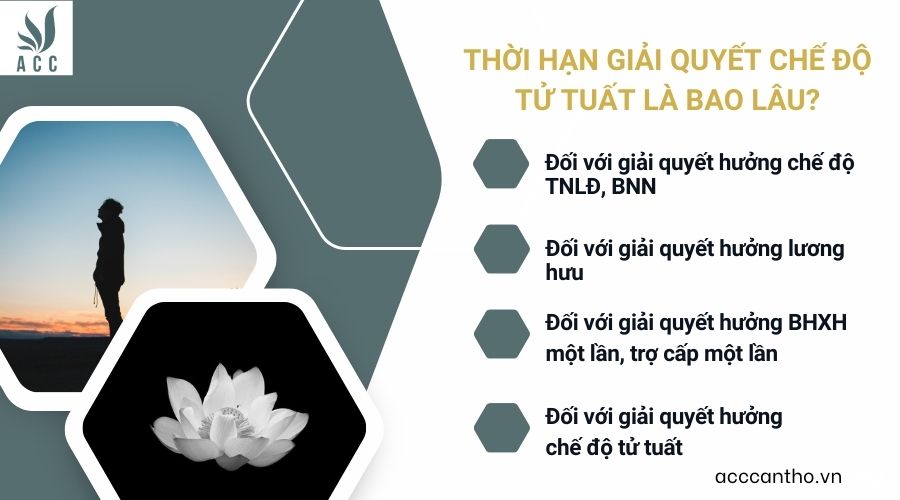 Thời hạn giải quyết chế độ tử tuất là bao lâu