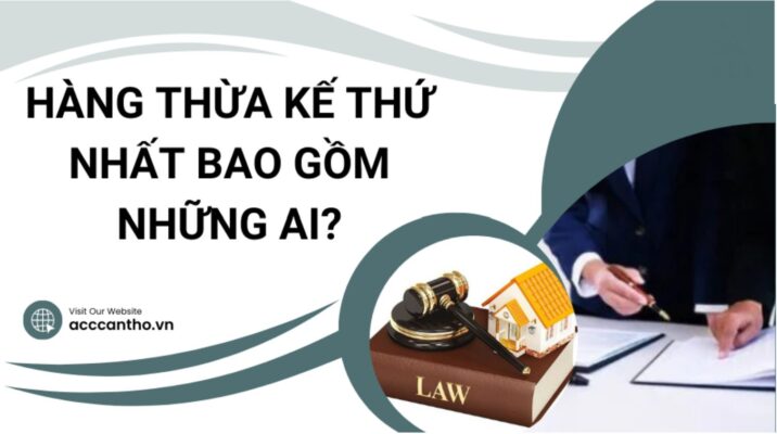 Hàng thừa kế thứ nhất bao gồm những ai?