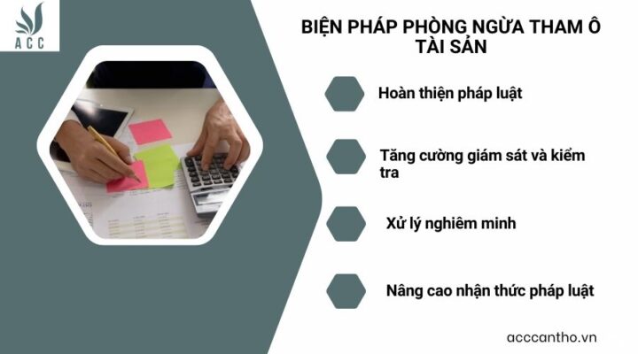 Biện pháp phòng ngừa tham ô tài sản