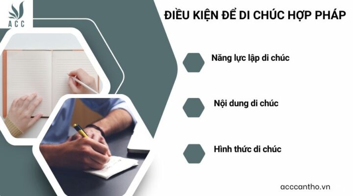 Điều kiện để di chúc hợp pháp