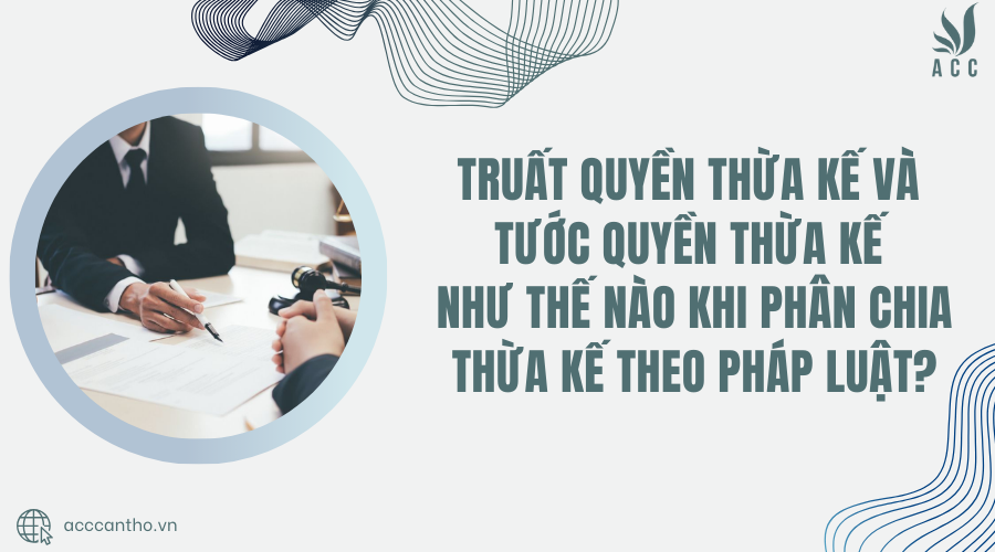 Truất quyền thừa kế và tước quyền thừa kế như thế nào khi phân chia thừa kế theo pháp luật?