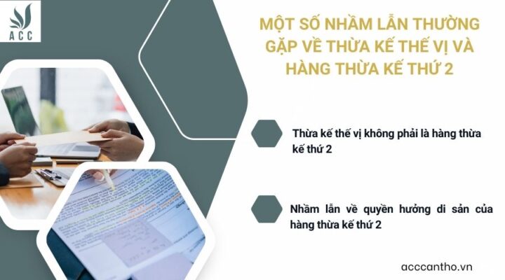 Một số nhầm lẫn thường gặp về thừa kế thế vị và hàng thừa kế thứ 2