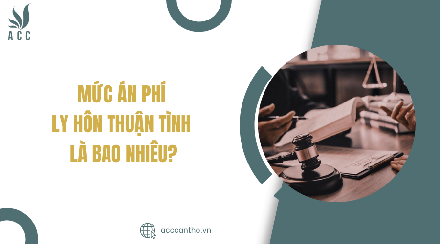 án phí ly hôn thuận tình là bao nhiêu