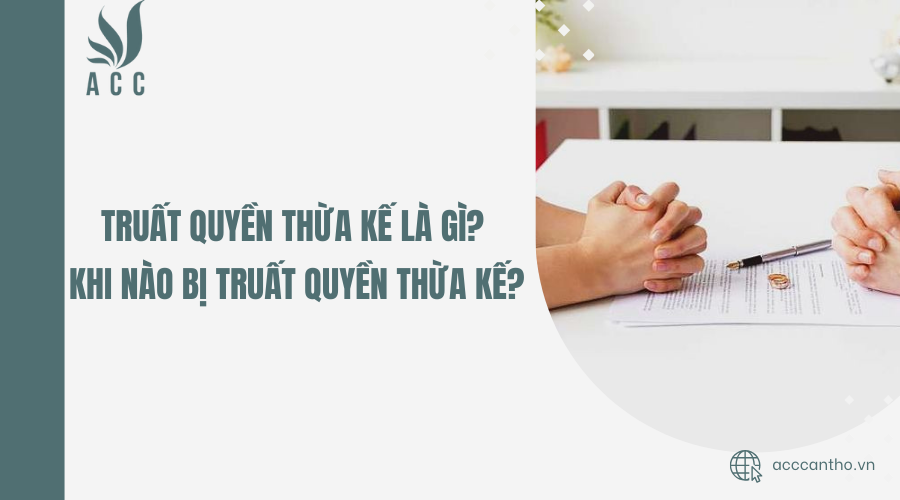 Truất quyền thừa kế là gì? Khi nào bị truất quyền thừa kế?