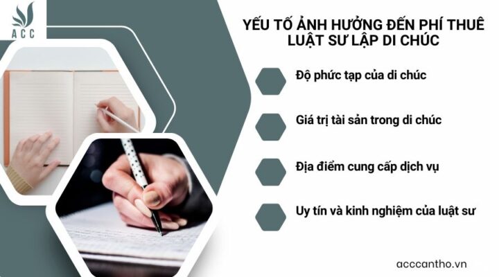 Yếu tố ảnh hưởng đến phí thuê fv88 link lập di chúc