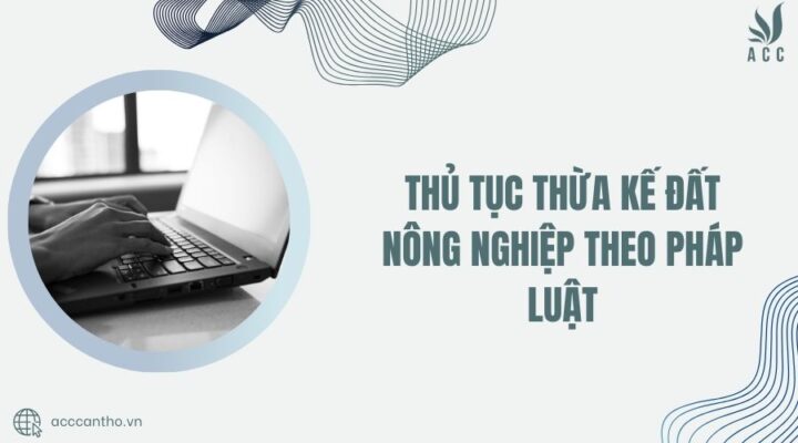 Thủ tục thừa kế đất nông nghiệp theo pháp luật