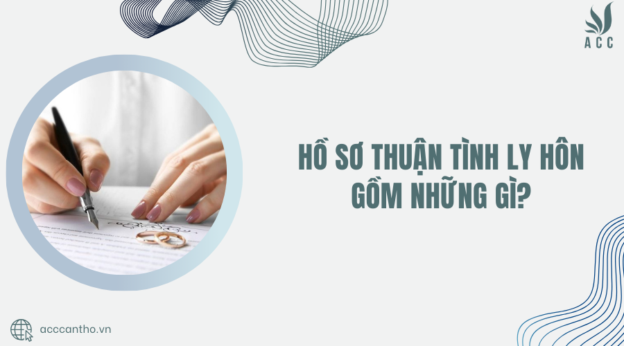 hồ sơ thuận tình ly hôn gồm những gì
