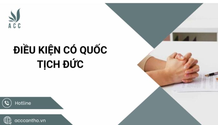 Điều kiện có quốc tịch Đức