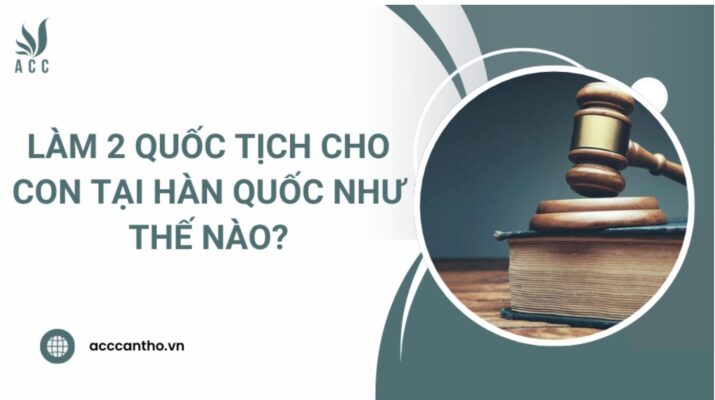 Làm 2 quốc tịch cho con tại Hàn Quốc như thế nào