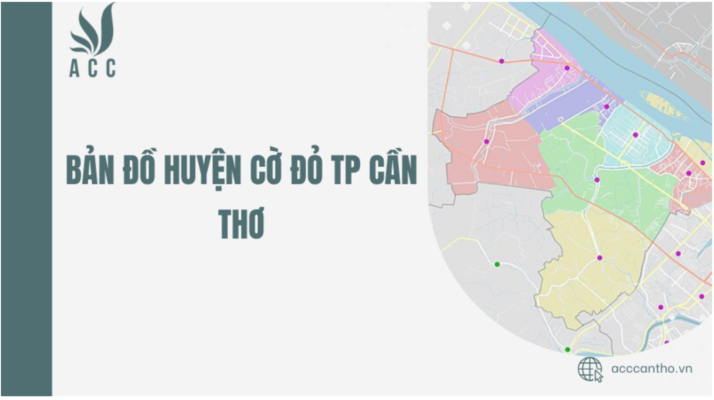 Bản đồ huyện Cờ Đỏ TP Cần Thơ