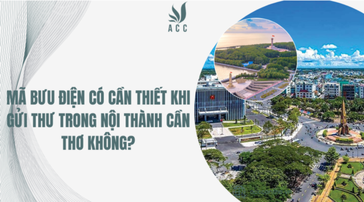  Mã bưu điện có cần thiết khi gửi thư trong nội thành Cần Thơ không?