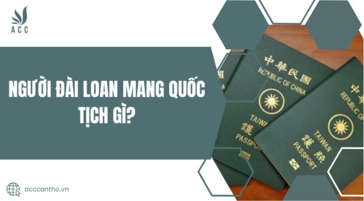 Người Đài Loan mang quốc tịch gì?