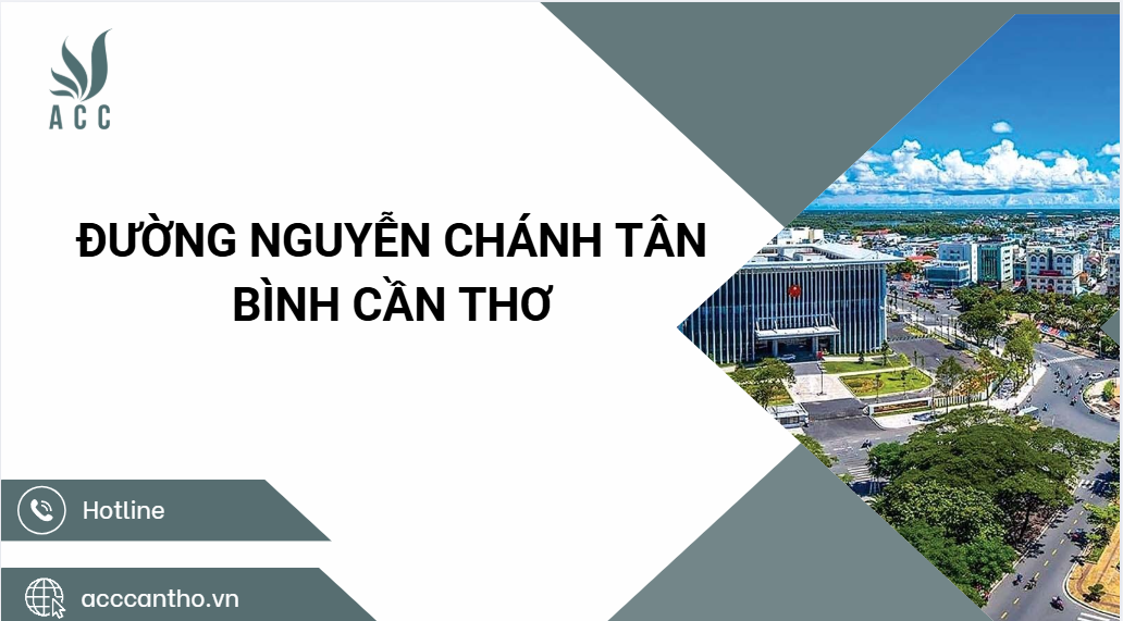 Đường Nguyễn Chánh Tâm Bình Thủy Cần Thơ