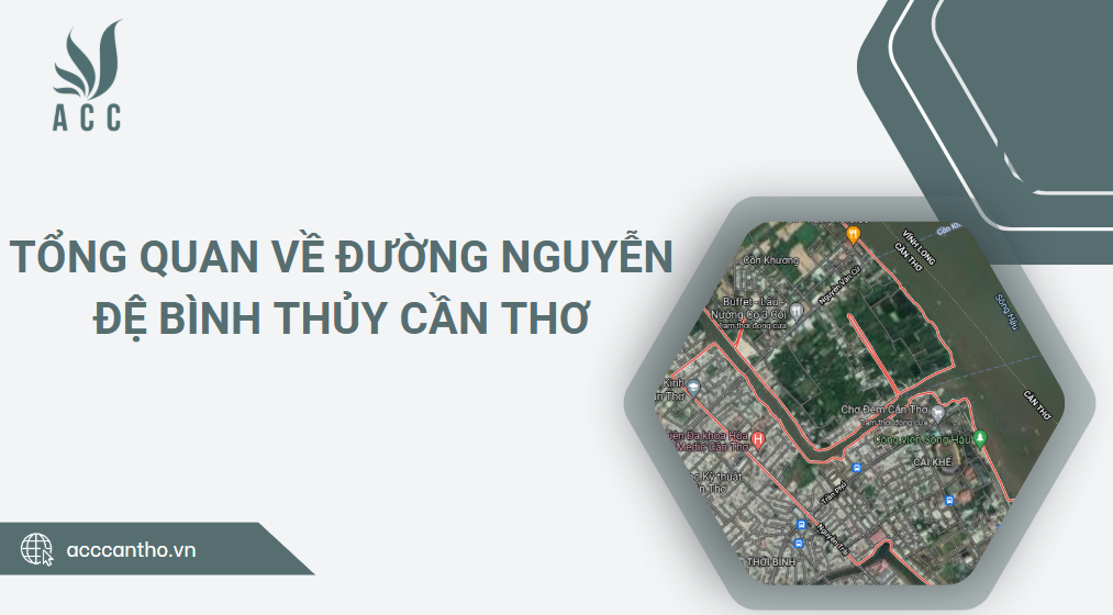Tổng quan về Đường Nguyễn Đệ Bình Thủy Cần Thơ