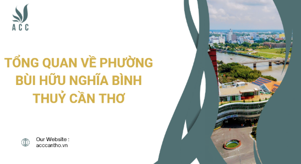 Tổng quan về Phường Bùi Hữu Nghĩa Bình Thuỷ Cần Thơ