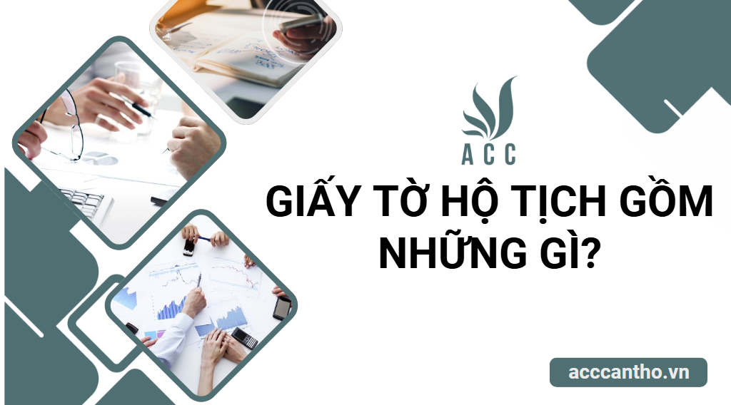Giấy tờ hộ tịch gồm những gì?