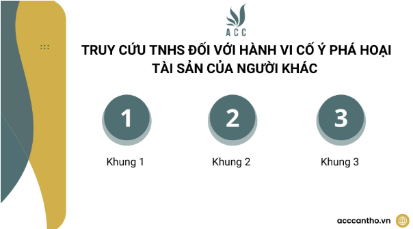 Truy cứu TNHS đối với hành vi cố ý phá hoại tài sản của người khác 