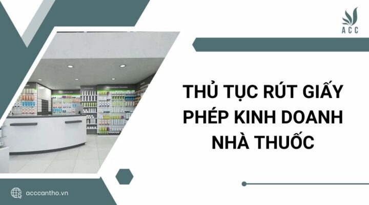 Thủ tục rút giấy phép fv888 nhà thuốc