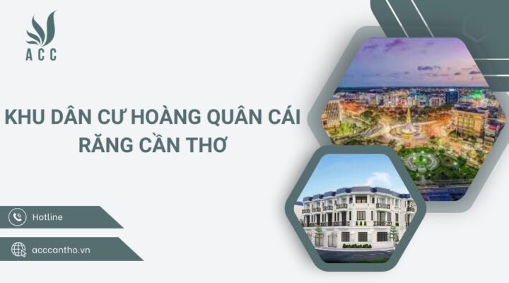 Khu dân cư Hoàng Quân Cái Răng Cần Thơ