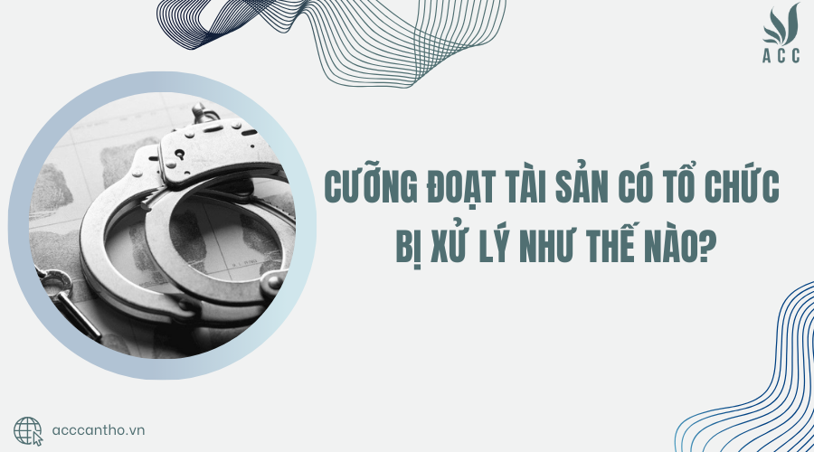 cưỡng đoạt tài sản có tổ chức