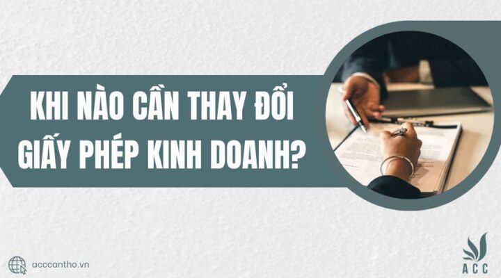 Khi nào cần thay đổi giấy phép fv888?