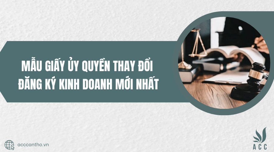 mẫu giấy ủy quyền thay đổi đăng ký fv888