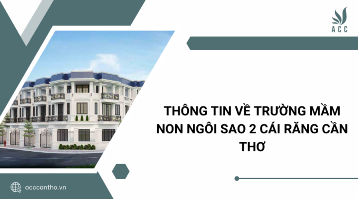 Thông tin về Trường mầm non Ngôi Sao 2 Cái Răng Cần Thơ