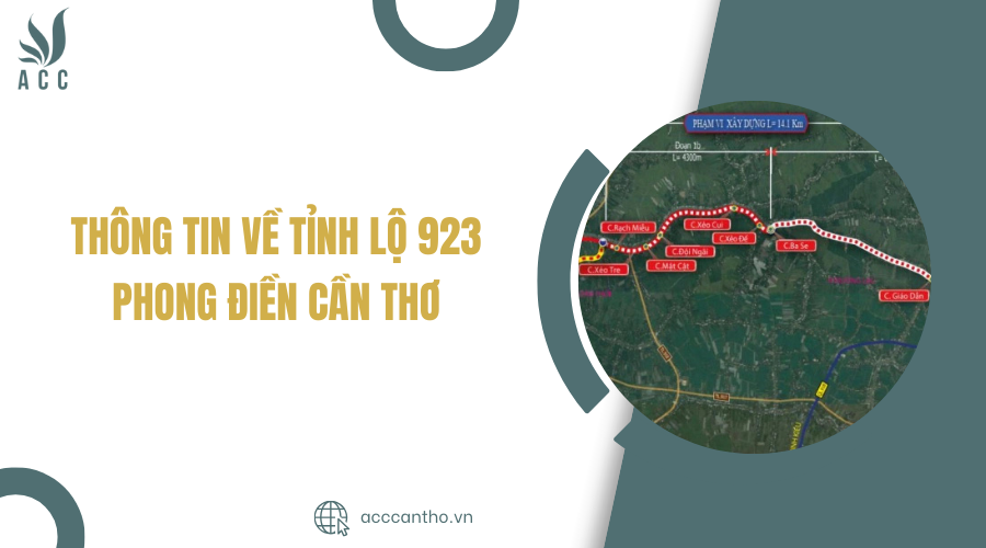 Thông tin về Tỉnh Lộ 923 Phong Điền Cần Thơ