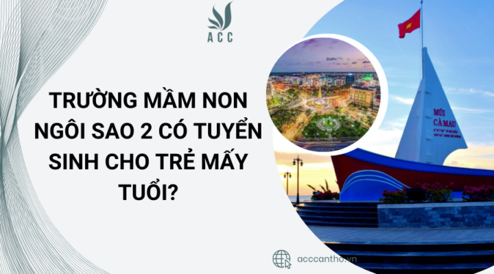 Trường Mầm non Ngôi Sao 2 có tuyển sinh cho trẻ mấy tuổi