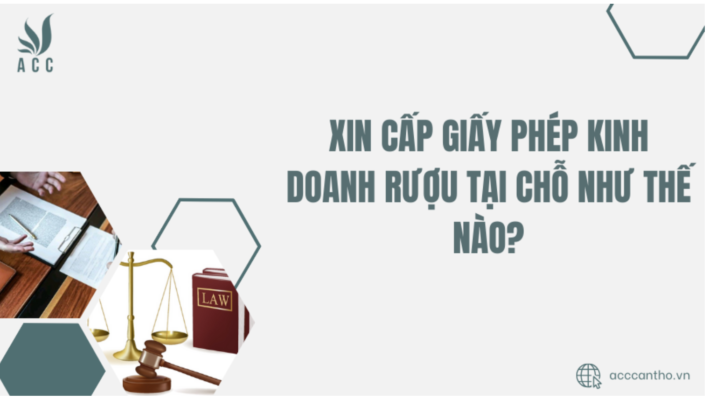 Xin cấp giấy phép fv888 rượu tại chỗ như thế nào?