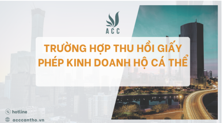 Trường hợp thu hồi giấy phép fv888 hộ cá thể