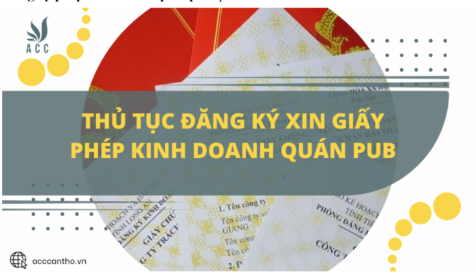 Thủ tục đăng ký xin giấy phép fv888 quán pub