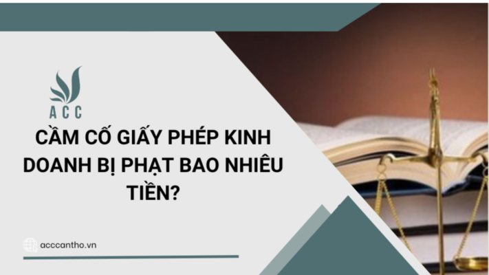 Cầm cố giấy phép fv888 bị phạt bao nhiêu tiền