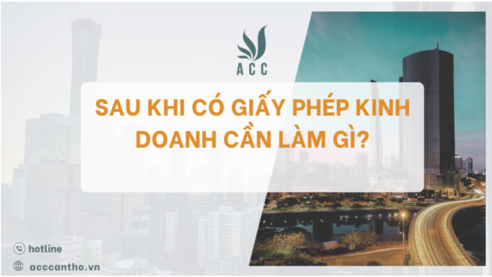 Sau khi có giấy phép fv888 cần làm gì