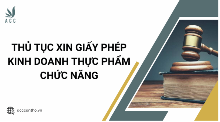 Thủ tục xin giấy phép fv888 thực phẩm chức năng