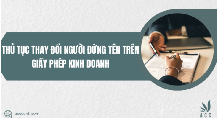 Thủ tục thay đổi người đứng tên trên giấy phép fv888