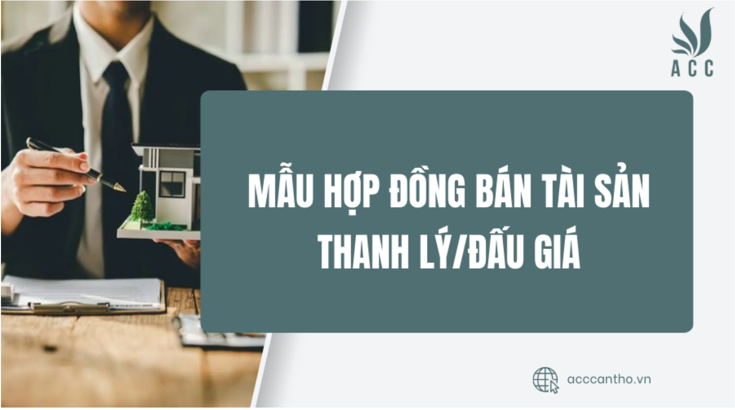 Mẫu hợp đồng bán tài sản thanh lý/đấu giá