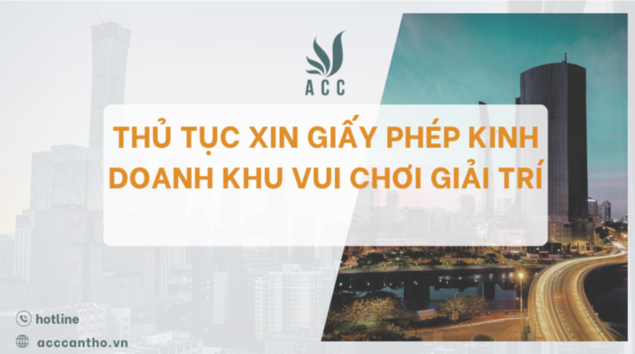 Thủ tục xin giấy phép fv888 khu vui chơi giải trí