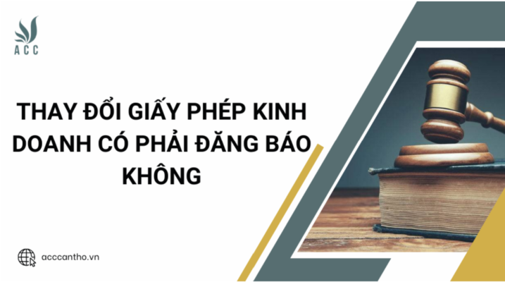 Thay đổi giấy phép fv888 có phải đăng báo không