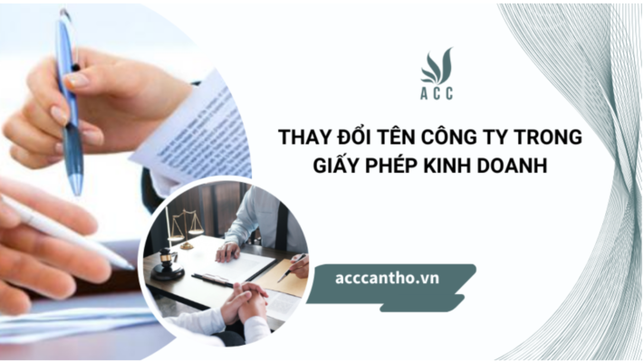 Thay đổi tên công ty trong giấy phép fv888