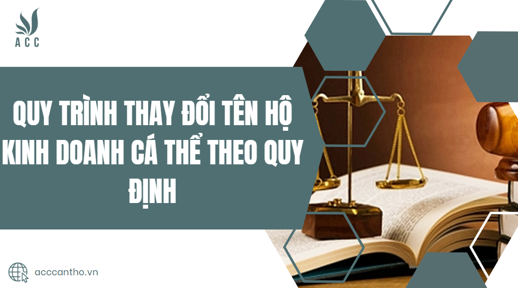 Quy trình thay đổi tên hộ fv888 cá thể theo quy định