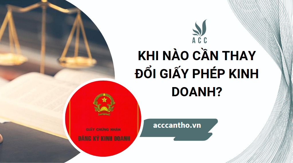 Khi nào cần thay đổi giấy phép fv888?