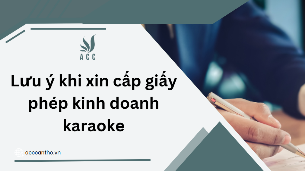 Lưu ý khi xin cấp giấy phép fv888 karaoke
