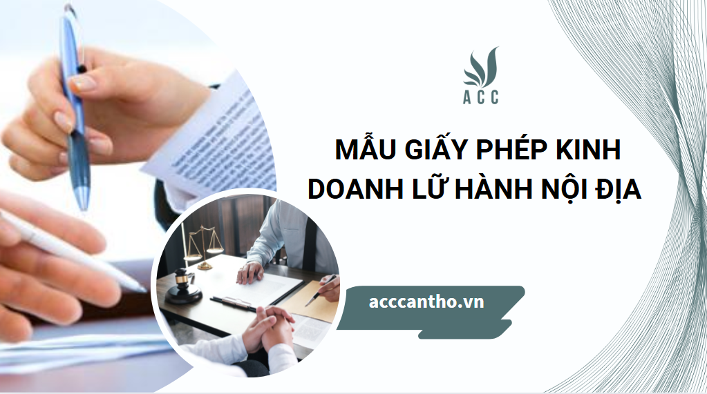 Mẫu giấy phép fv888 lữ hành nội địa 