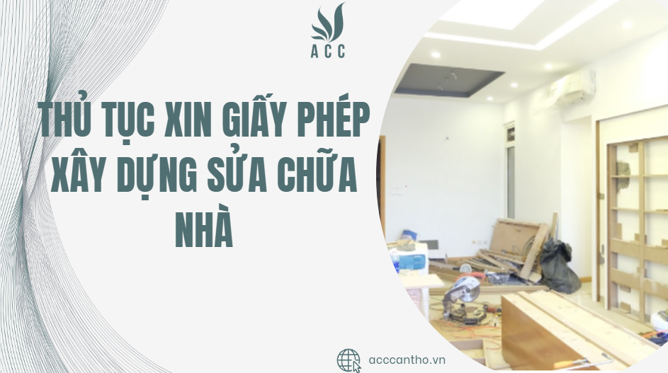 Thủ tục xin giấy phép fv88 vn sửa chữa nhà