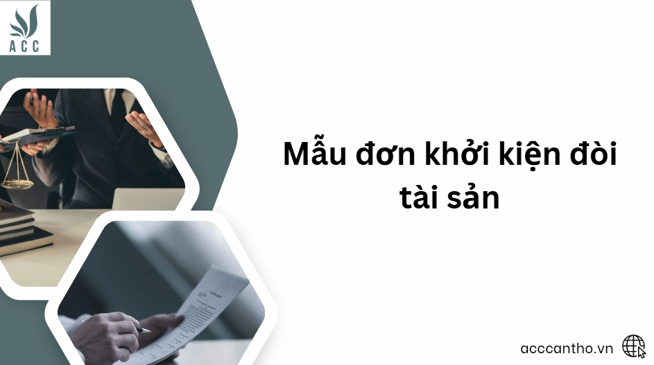 Mẫu đơn khởi kiện đòi tài sản