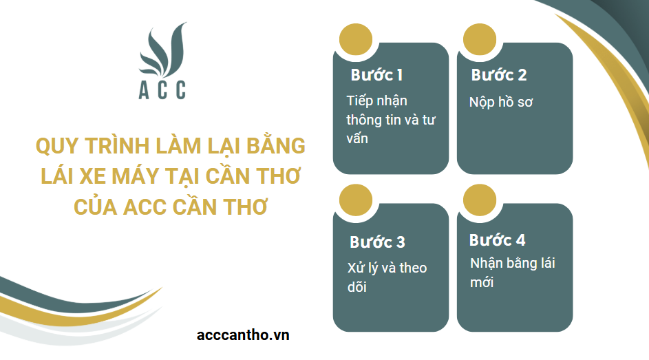 Quy trình làm lại bằng lái xe máy tại Cần Thơ của fv888