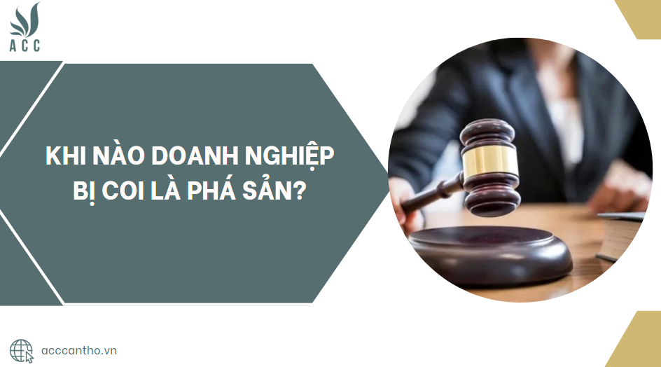 Khi nào doanh nghiệp bị coi là phá sản?